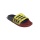 adidas Badeschuhe Adilette TND (Klettverschluss, Cloudfoam Zwischensohle) gelb/navyblau
